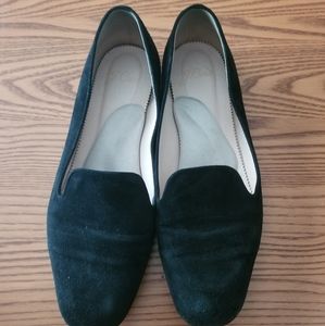 Jcrew black smoking slipper size 8